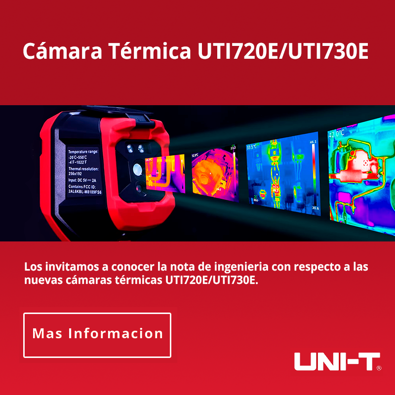 Cámaras Térmicas UTI720E/UTI730E