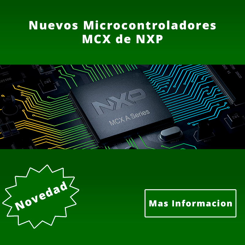 Nueva familia de microcontroladores MCX de NXP